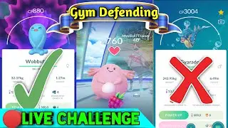 GYM DEFENDING | BEST GYM DEFENDER IN POK&Eacute;MON GO! @MysticTrainer6