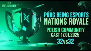 Polska Transmisja: Nations Royale 🏆 | Epickie Starcie 32vs32 w PUBG