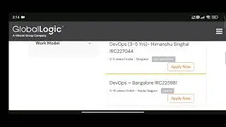 Hiring for Devops Engineer job at Globallogic #globallogic #devops #dailyjobupdates @ITAchieverYT