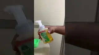 Foaming hand wash trick | Dettol foaming hand wash | #hack #shorts