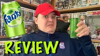 Green Apple Fanta Review! Link tries every flavour Fanta series!