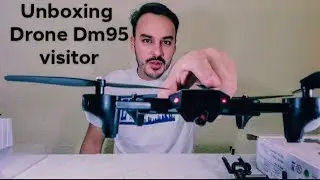 Dron Dm95 visitor unboxing completo en espa&ntilde;ol DIGILTONY