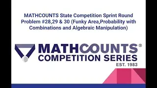 MATHCOUNTS State Sprint Round Problem #28-30