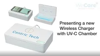 Purity Wireless Charger with UV-C Chamber