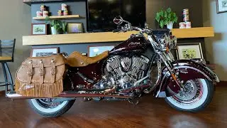 2021 Indian Vintage Crimson Metallic
