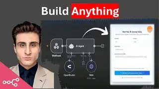Build ANYTHING with Base44 and n8n AI Agents (beginner's guide)