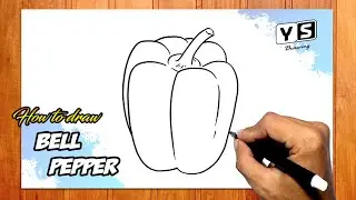How to draw Bell Pepper