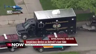 Suspicious devices found on Detroit's east side