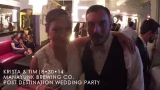 5-Star Reviews from The Bride + Groom: Krista + Tim (Philly Star Events)