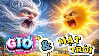 GI&Oacute; V&Agrave; MẶT TRỜI - AI L&Agrave; NGƯỜI MẠNH NHẤT - Những Mẩu Truyện Kể Đ&aacute;ng Y&ecirc;u cho B&eacute; Trước Khi Ngủ