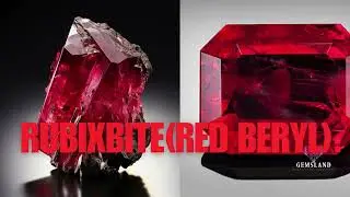 Bixbite, Red Beryl Gemstone