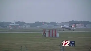 T. F. Green Runway Closes During Upgrade