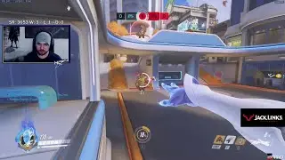 ML7 DOMINATING AS ECHO! 45 ELIMS! [ OVERWATCH SEASON 23 TOP 500 ]