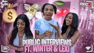 Public interviews on south beach