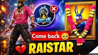 Please come back Rai star how to make good free fire 😭😭😭😇😭☠️👋😭😇💝