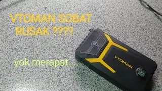 Solusi vtoman alat starter mobil led kedip-kedip saat charger lalu mati