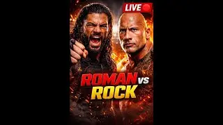 WWE LIVE 🔴 | Roman Reigns vs The Rock | No Mercy #shortsfeed #shorts #shortslive #shortvideo