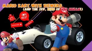 Mairo Kart 8 D | with Dad the red shell master with viewers