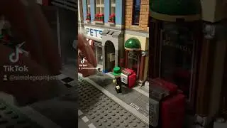 How to build a LEGO street lamp #tutorial #legotutorial #moc #streetlamp #legobuild #lego
