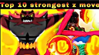 Top 10 Srtogest Z Moves in hindi #day9