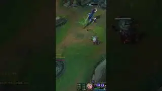 Irelia Support solo mid-laner #shorts #leagueoflegends #outplayed