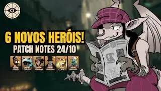 6 NOVOS HER&Oacute;IS EM DEADLOCK!  RESUMO DO PATCH NOTES