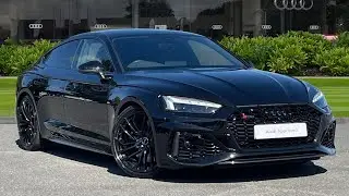 Approved Used Audi RS 5 Sportback Carbon Black 450 PS tiptronic | Preston Audi
