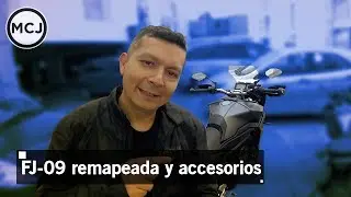 133 Yamaha FJ 09 flashed ECU y otros accesorios