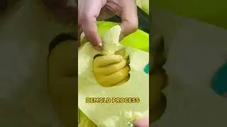 Unveiling Tiny Treasures: Demolding Baby Feet & Hand Casting! 👣🖐️✨