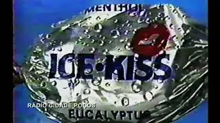 Intervalo Comercial 1985 - Comercial da Bala Ice -Kiss ( Propagandas Antigas de Balas )