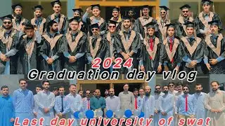 Graduation day vlog/ Last day at university of swat ❤️#forestry #swat #university#universityofswat