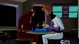 The Flash and Elongated man - Justice League Unlimited