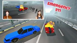 Fire Truck Citry Rescue Simulator 🚗 Us 911 Emergency Fire Truck Driving 3D - android Gameplay 