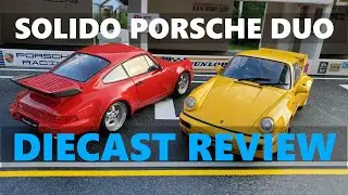 Porsche Turbo 3.6 and Carrera RS || 1/18 scale Diecast Review by Solido