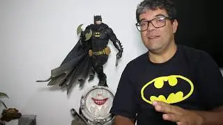 UNBOXING Batman Black 1/3 Exclusivo da Iron Studios/Sideshow