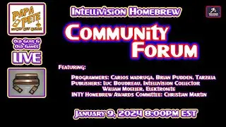 Intellivision Homebrew Community Forum - Rom Piracy - Papa Pete's Old Guys & Old Games LIVE!!!