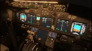 MSFS2024 Full Flight, PMDG Boeing 737-790 RDM-SEA, Nighttime Lighting in SU4 Test