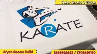Karate T-shirt from Aryan Sports Delhi
