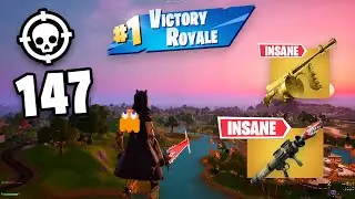 147 Kill Solo Squads Wins Gameplay Full Game (Fortnite Chapter 2 Remix PC)