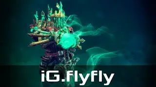 iG.flyfly &mdash; Wraith King, Safe Lane (Mar 27, 2020) | Dota 2 patch 7.25 gameplay