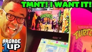 NEW TMNT ARCADE? I WANT IT! Ninja Turtles & Arcade1Up - E3 2019