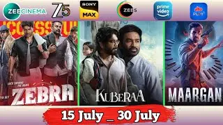 8 Upcoming South Hindi Dubbed Movie | Confirm Release Date | Kuberaa | Zebra | Bhairavam