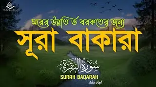 ঘরের বরকতের জন্য সূরা বাকারা (سورة البقرة)| Surah Baqarah | Powerful Quran Recitation | Alaa Aqel 