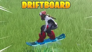*NEW* DRIFTBOARD GAMEPLAY! Fortnite Battle Royale