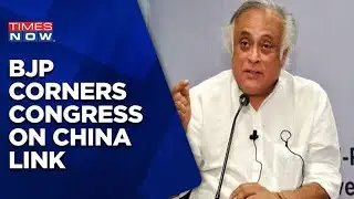 BJP Corners Congress On China Link Saying 'Jairam Ramesh Lobbied For Chinese Telecom Co.'| Times Now