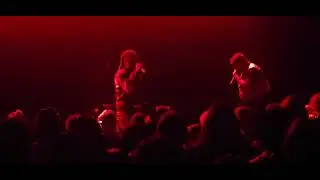 billy woods performs verse off of Trauma Mic at MotorCo Music Hall