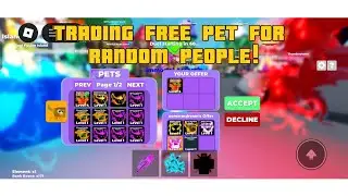 TRADING FREE PET FOR RANDOM PEOPLE | NINJA LEGEND INDONESIA
