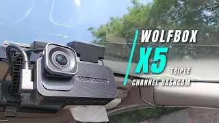 CHEAPEST Starvis-2 Triple Channel 4K Dashcam | 10 Best Features of WOLFBOX X5 | Gizmobeep