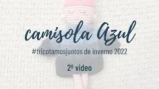 TJ da camisola Azul, 2ª parte (KAL of Azul sweater, 2nd video)