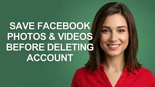 Save Facebook Photos & Videos Before Deleting Account - AshleyHowTo